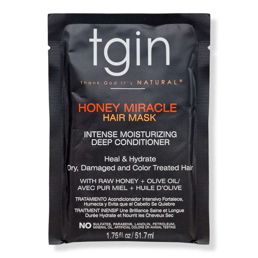 tgin Honey Miracle Hair Mask Packet, 1.75 oz