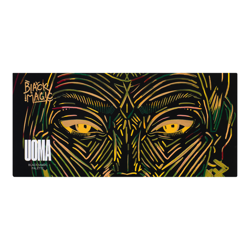 UOMA Beauty Black Magic Allure Color Palette, 0.35 oz