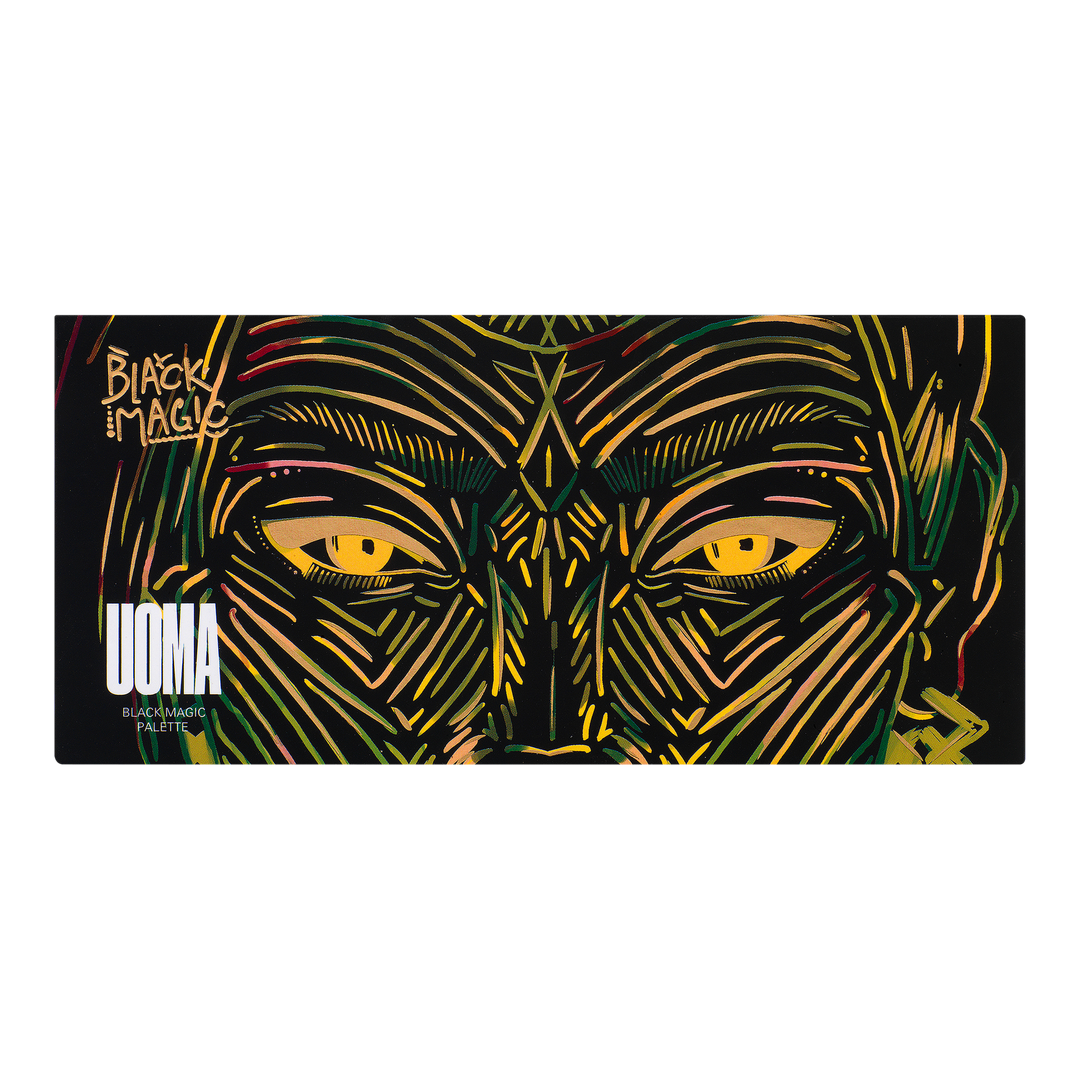UOMA Beauty Black Magic Allure Color Palette, 0.35 oz