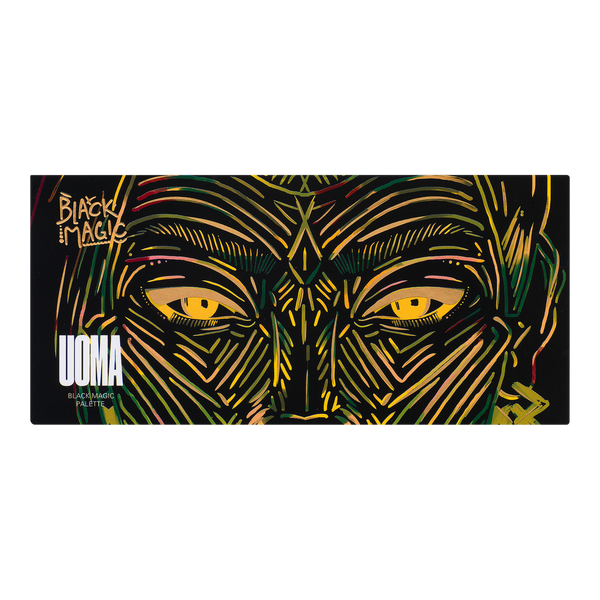 UOMA Beauty Black Magic Allure Color Palette, 0.35 oz