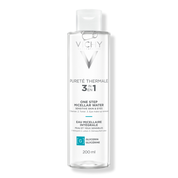 Vichy Puret茅 Thermale Mineral Micellar Water for Sensitive Skin, 6.7 oz