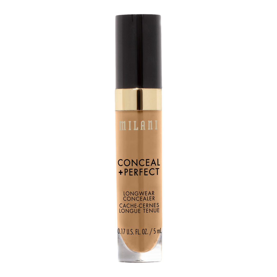 Milani Conceal + Perfect Longwear Concealer, Warm Beige, 0.17 oz