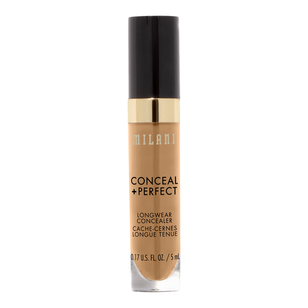 Milani Conceal + Perfect Longwear Concealer, Warm Beige, 0.17 oz