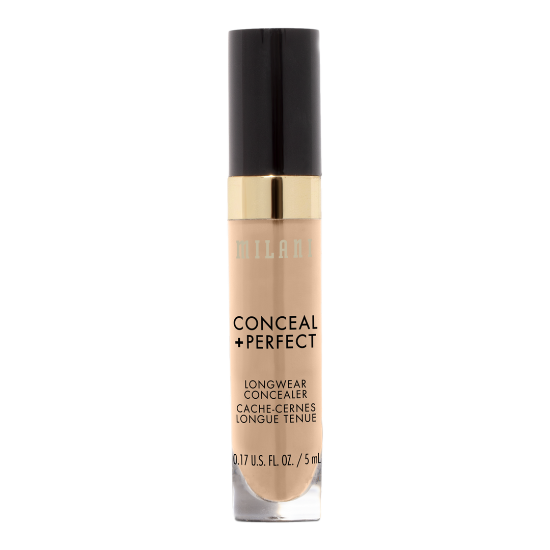 Milani Conceal + Perfect Longwear Concealer, Medium Beige, 0.17 oz