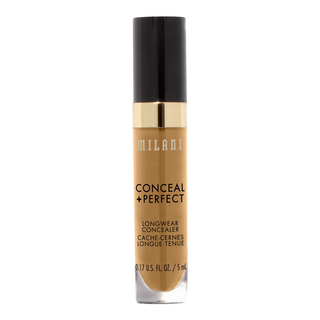 Milani Conceal + Perfect Longwear Concealer, Warm Tan, 0.17 oz
