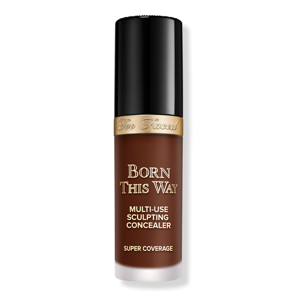 Too Faced Born This Way Super Coverage Multi-Use Sculpting Concealer, Sable, 0.5 oz