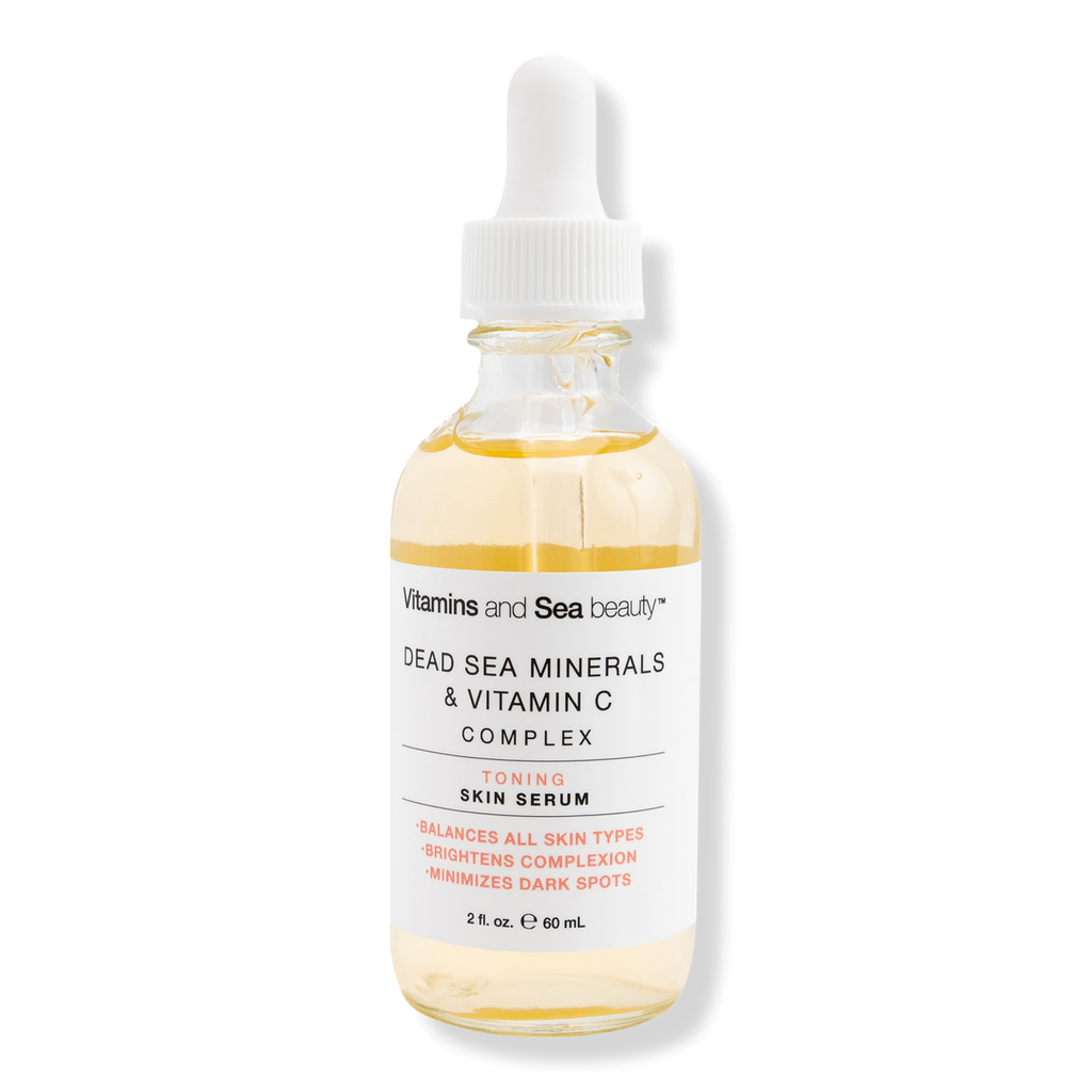 VitaminSea.beauty Dead Sea Minerals & Vitamin C Complex Toning Skin Serum, 2 oz
