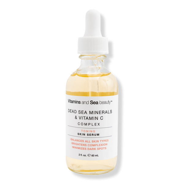 VitaminSea.beauty Dead Sea Minerals & Vitamin C Complex Toning Skin Serum, 2 oz