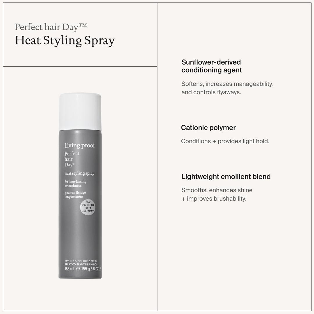 Living Proof Perfect hair Day (PhD) Heat Styling Spray, 5.5 oz