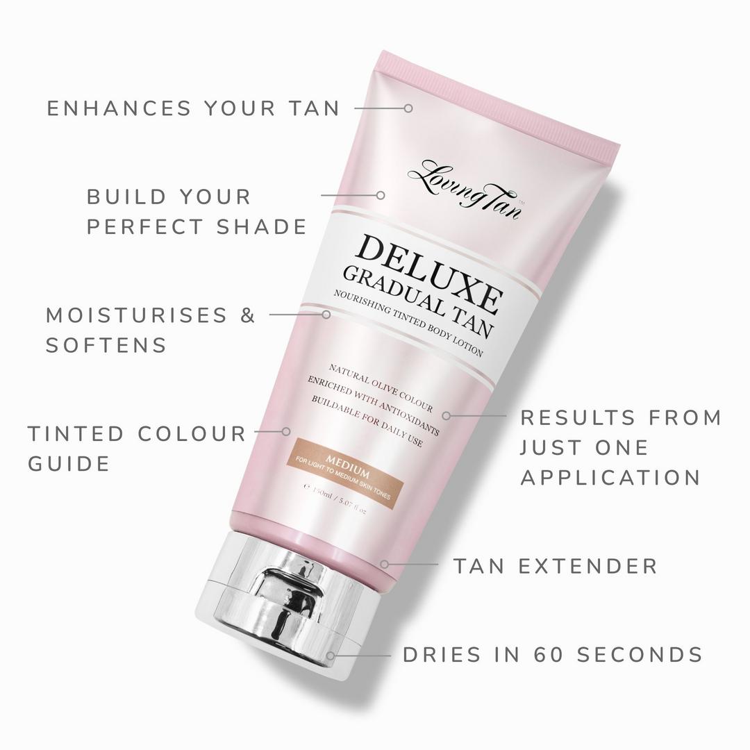 Loving Tan Deluxe Gradual Tan, Medium, 5 oz