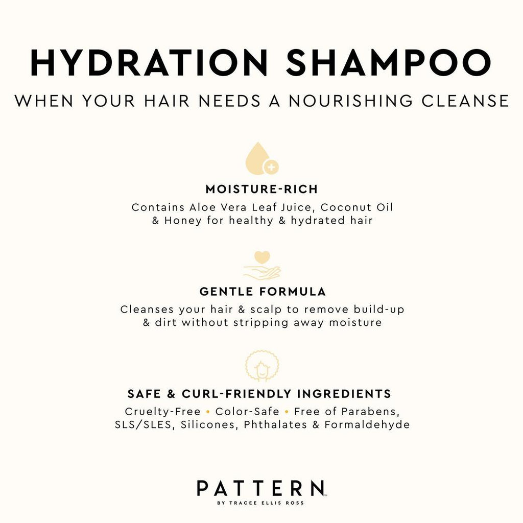 PATTERN Travel Size Hydration Shampoo, 3 oz