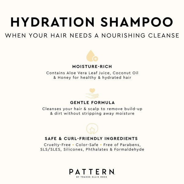 PATTERN Travel Size Hydration Shampoo, 3 oz