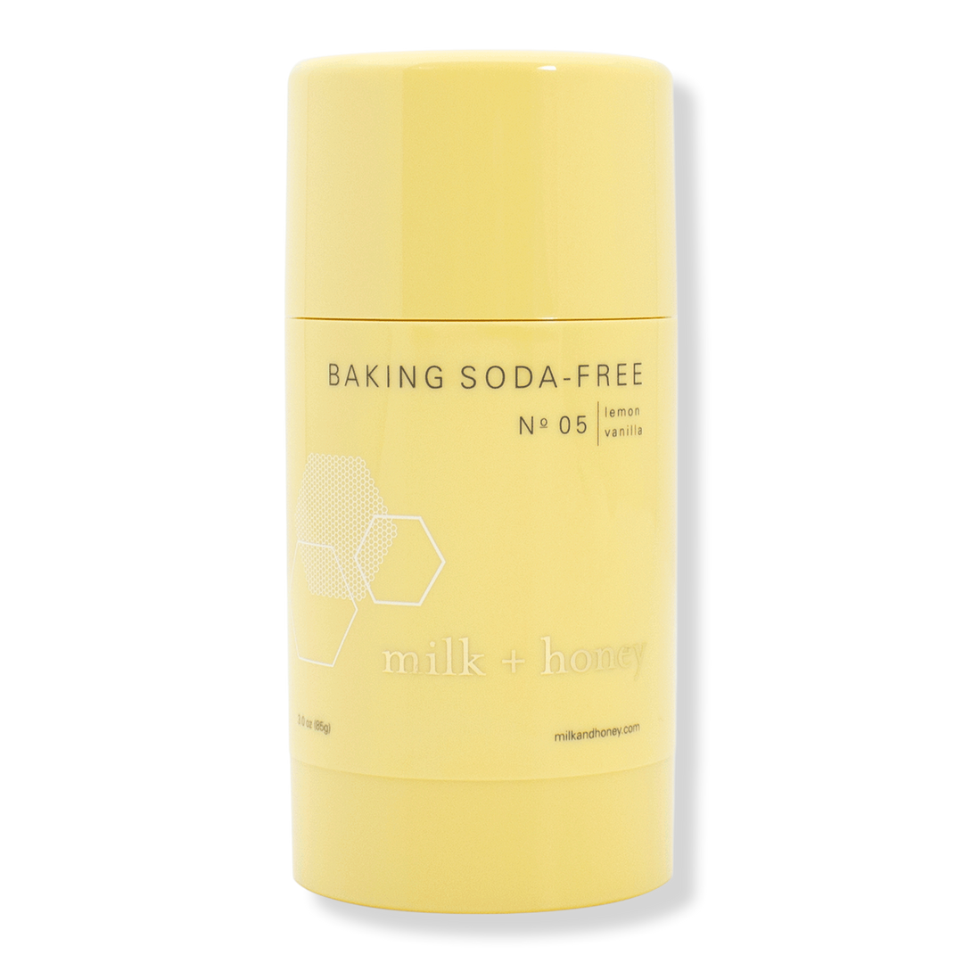 Milk + Honey Lemon, Vanilla Baking Soda Free Deodorant No.05, 2.5 oz