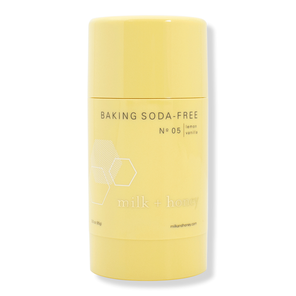 Milk + Honey Lemon, Vanilla Baking Soda Free Deodorant No.05, 2.5 oz
