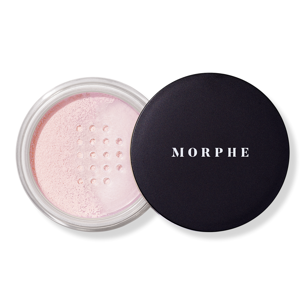 Morphe Bake & Set Soft-Focus Setting Powder, Brightening Pink, 0.31 oz