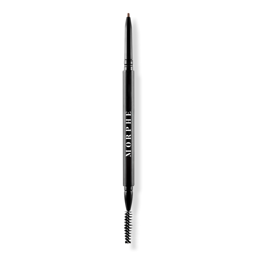Morphe Micro Brow Dual-Ended Pencil & Spoolie, Mocha, 0.003 oz