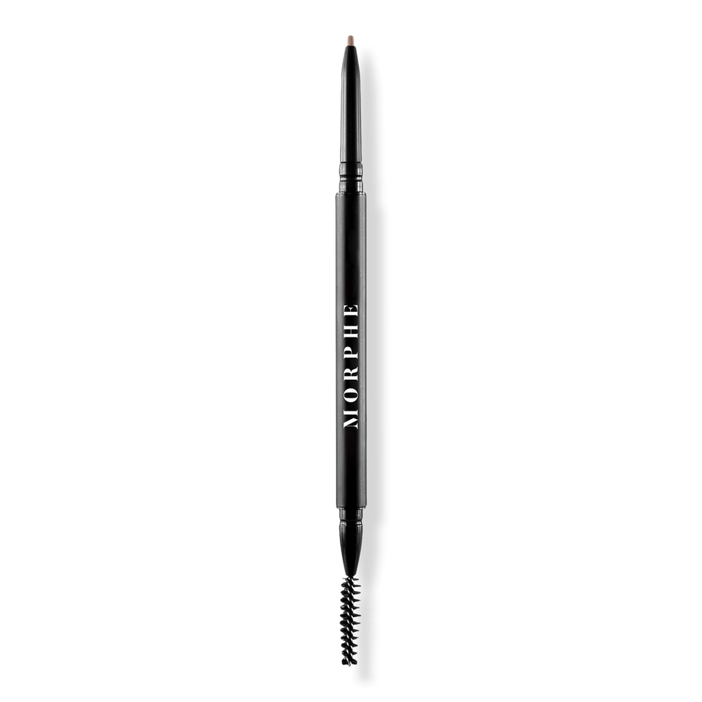 Morphe Micro Brow Dual-Ended Pencil & Spoolie, Hazelnut, 0.003 oz