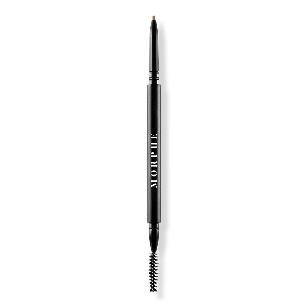 Morphe Micro Brow Dual-Ended Pencil & Spoolie, Almond, 0.003 oz