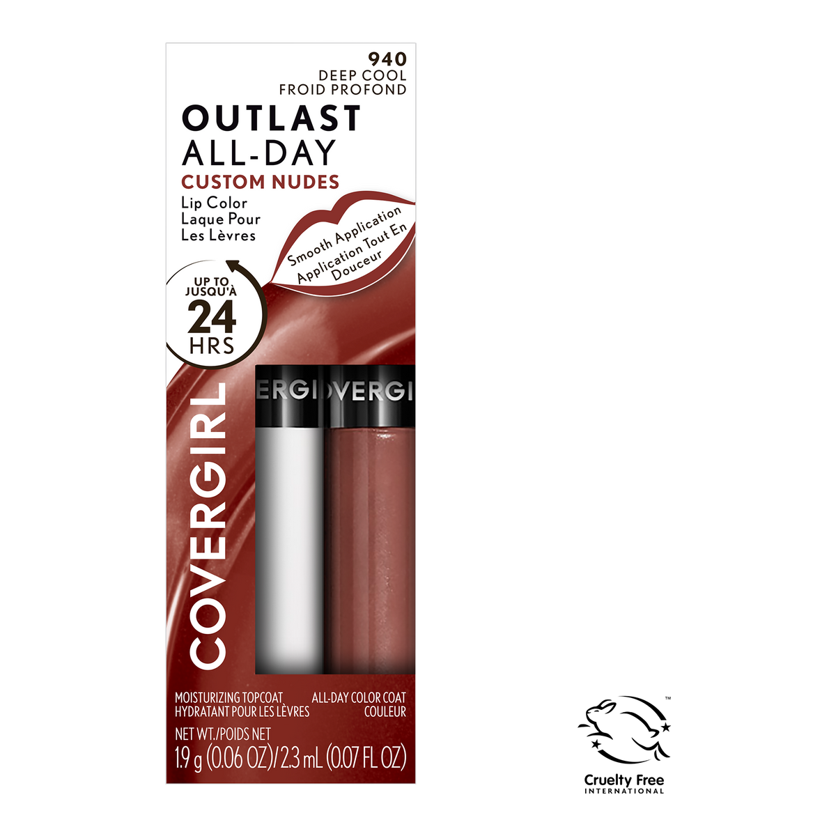 Outlast All-Day Lip Color With Topcoat
