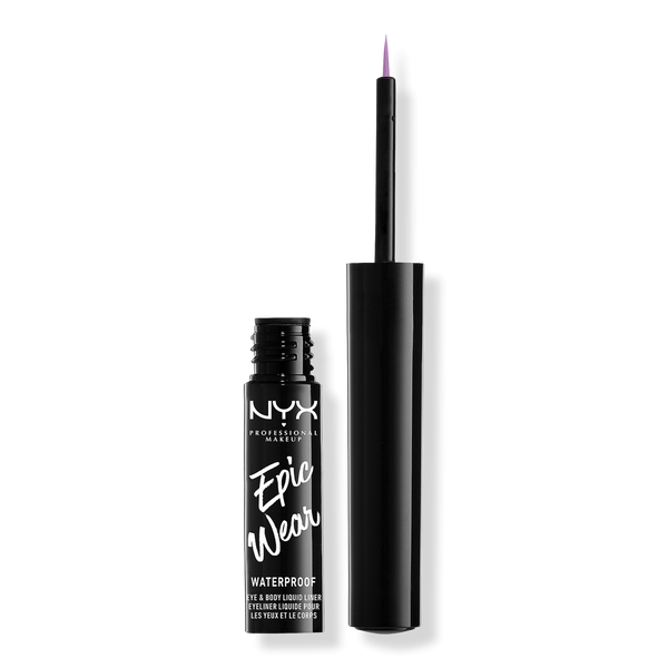 NYX Professional Makeup Epic Wear Long Lasting Liquid Eyeliner, Lilac, 0.12 oz