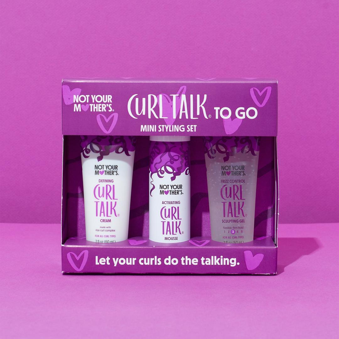 Not Your Mother's Curl Talk To Go Mini Styling Kit, for Curly Hair