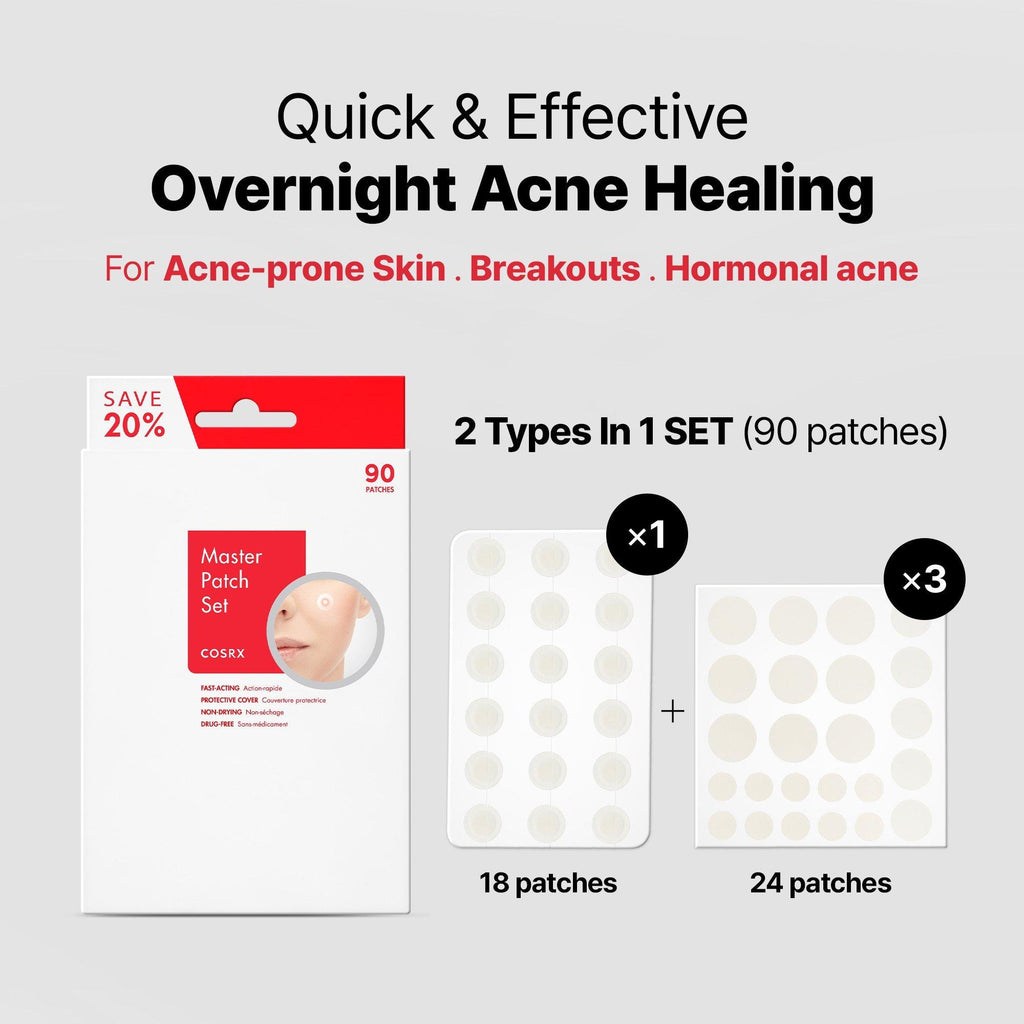Master Patch Set - 90 Hydrocolloid Patches