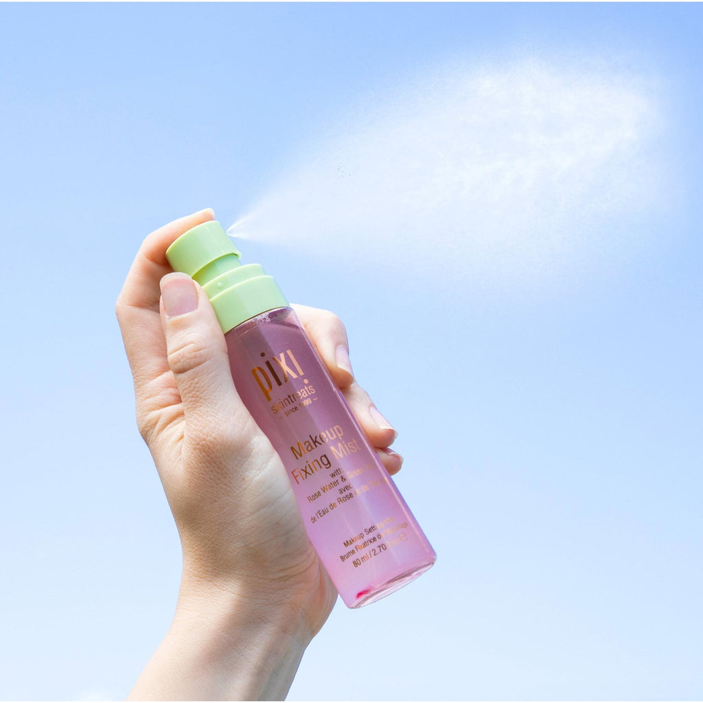 Makeup Fixing Mist with Rose Water and Green Tea