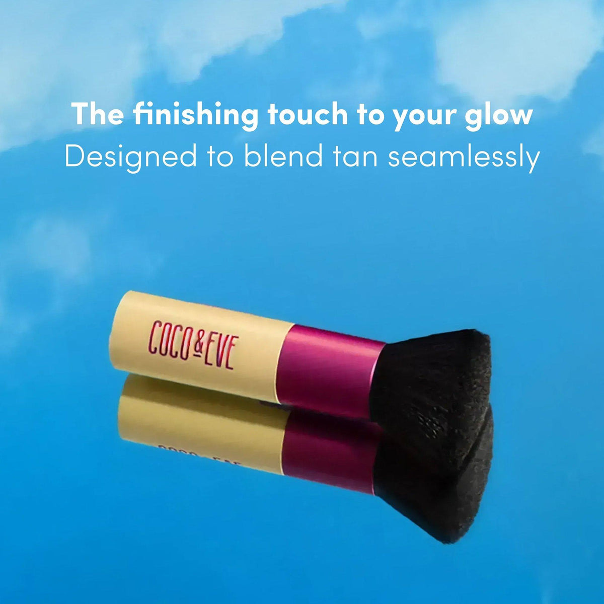 Sunny Honey Deluxe Kabuki Brush