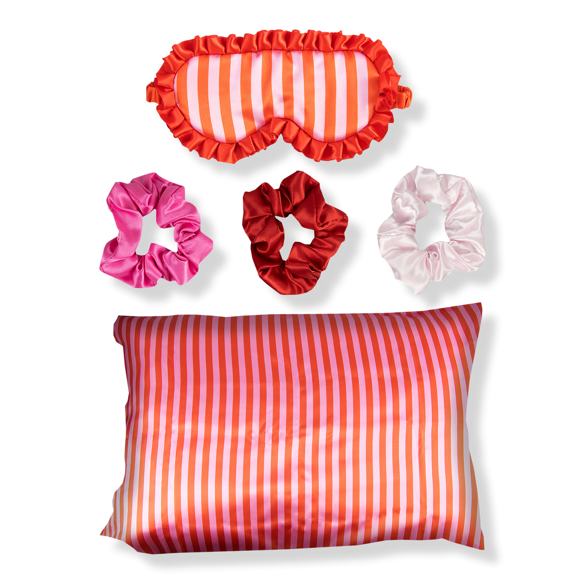 The Vintage Cosmetic Company Candy Stripe Sleeping Beauty Set