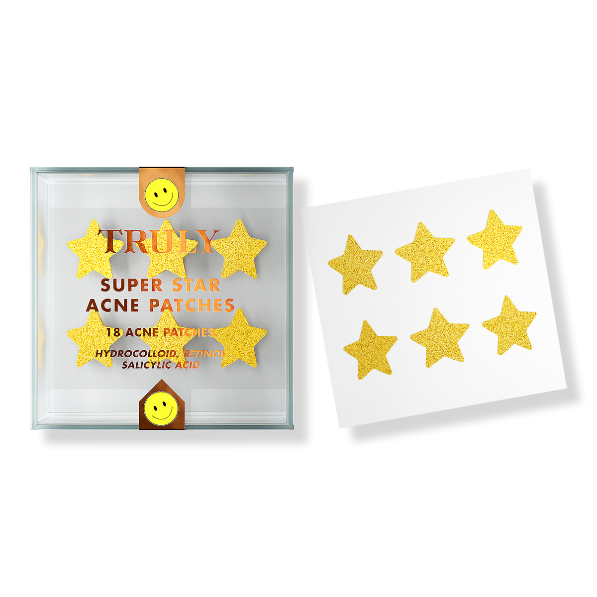 Truly Super Star Acne Patches, 18 ea