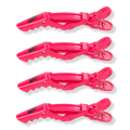 Wet Brush Pink Styling Clips, 4 ea