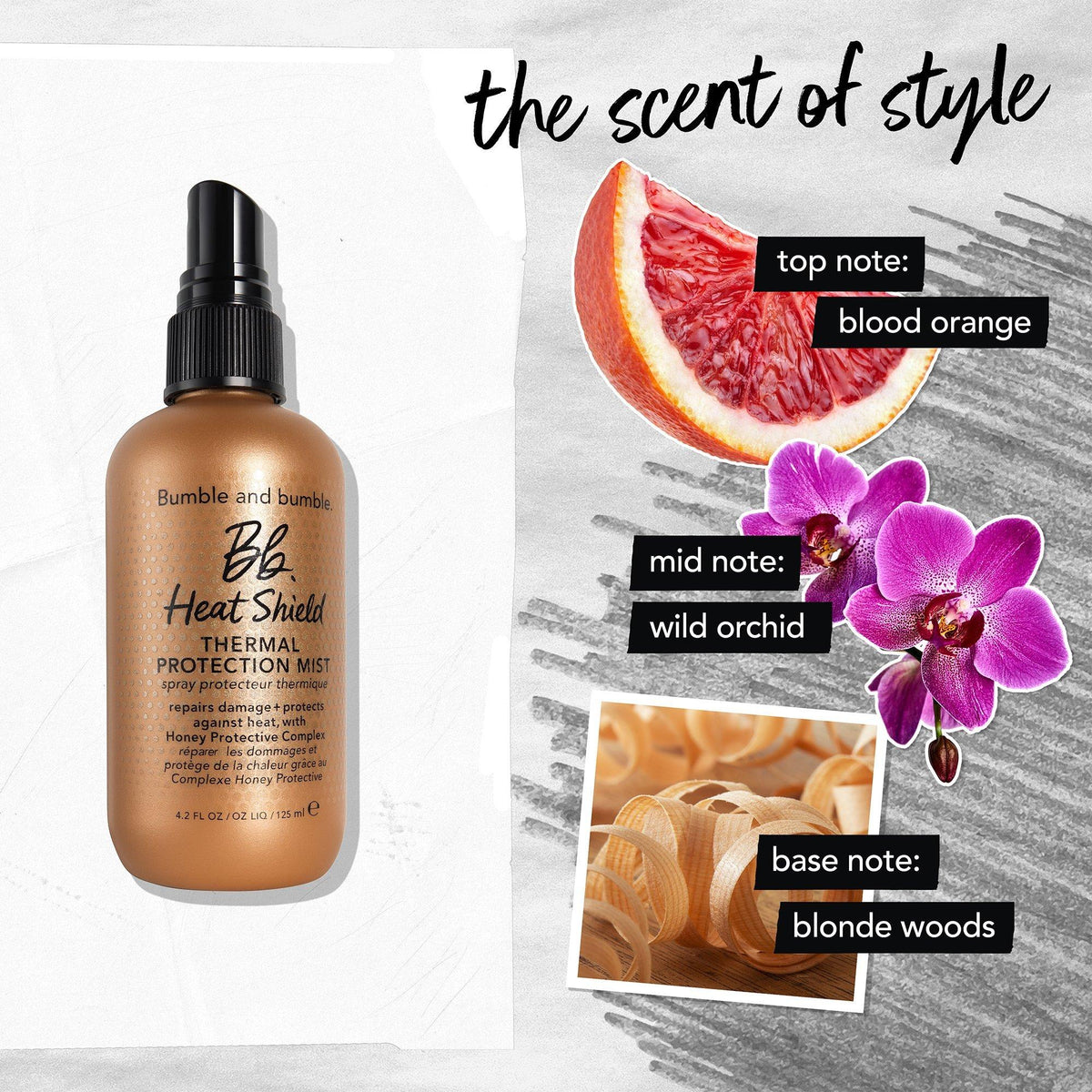 Heat Shield Thermal Protection Hair Mist