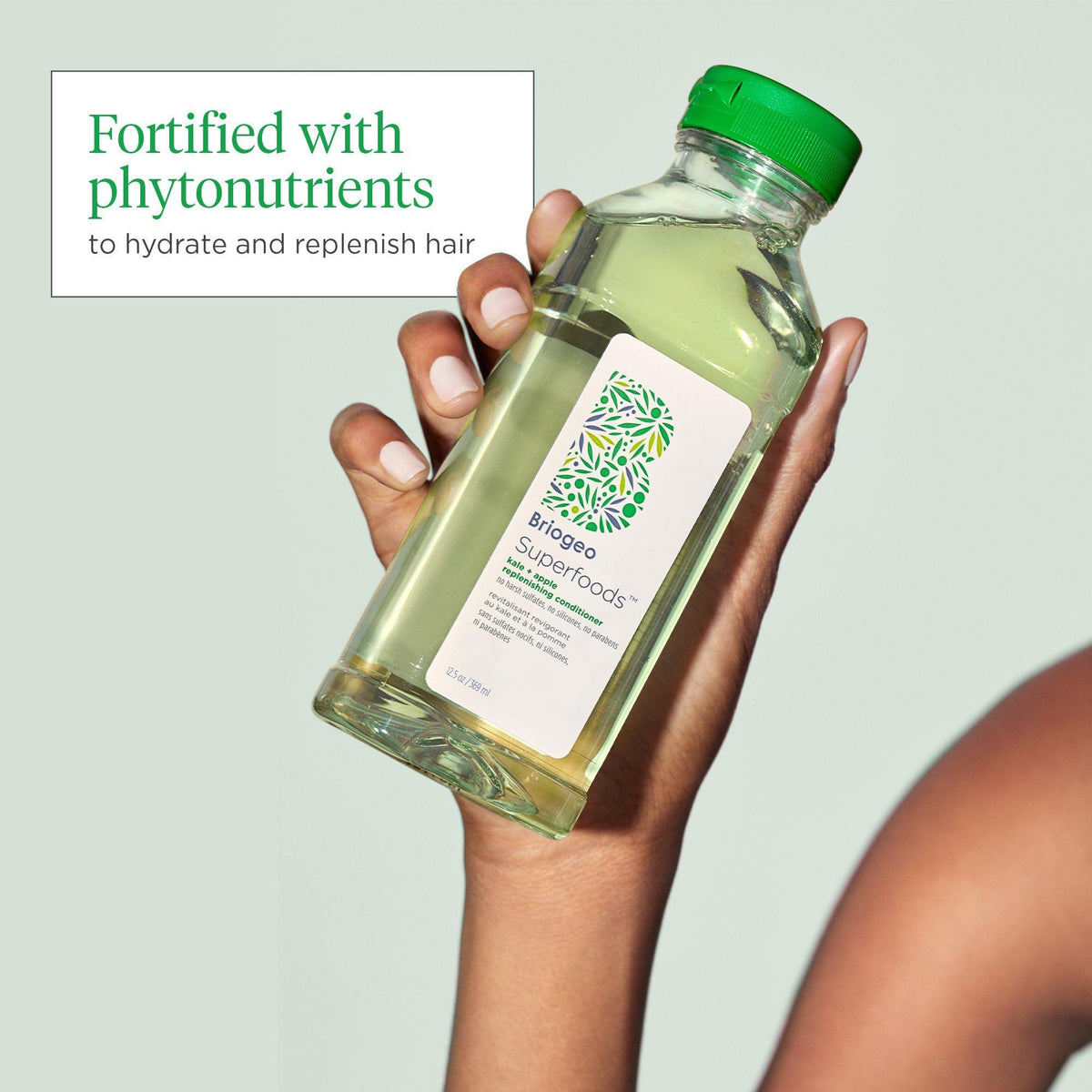 Superfoods Matcha + Apple Replenishing Shampoo
