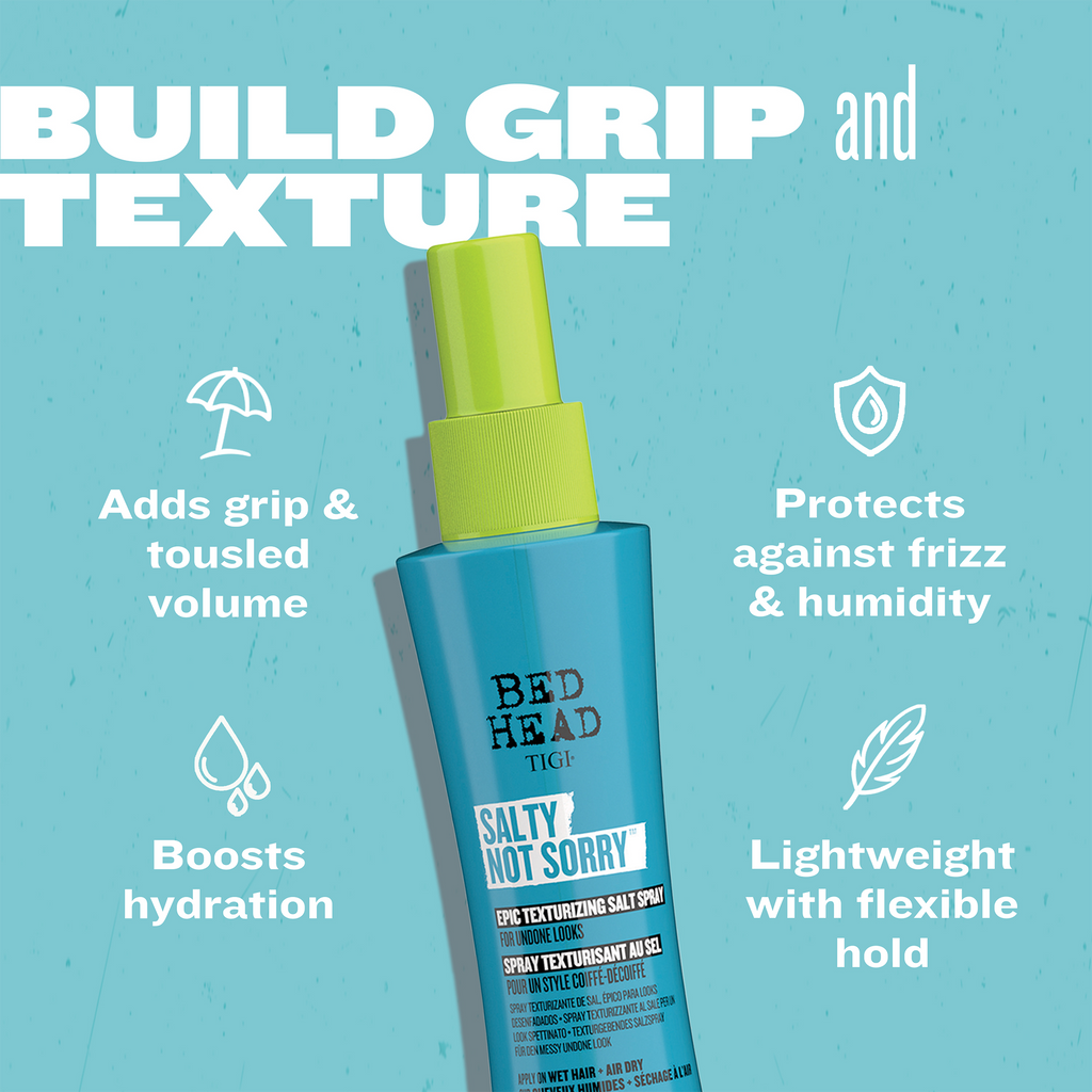 Salty Not Sorry Texturizing Salt Spray For Natural Undone Hairstyles