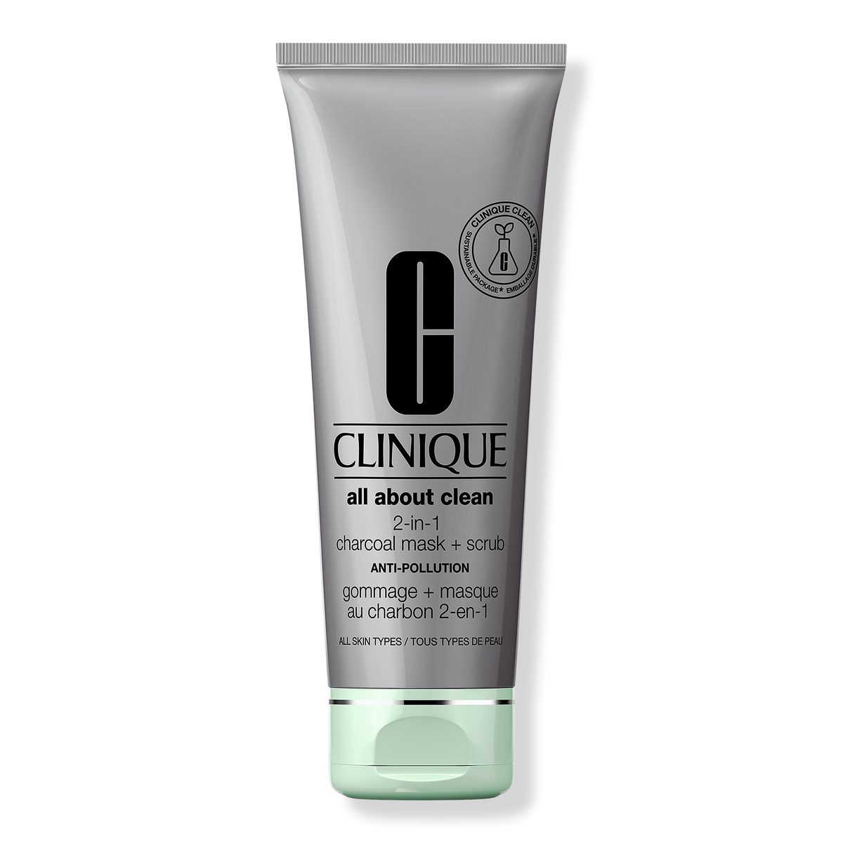 All About Clean 2-in-1 Charcoal Face Mask + Scrub