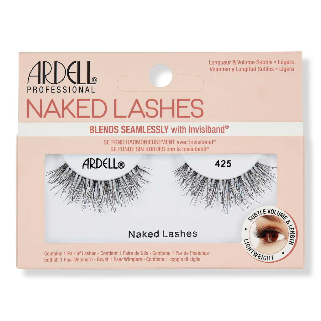 Naked False Eyelashes #425 in Black