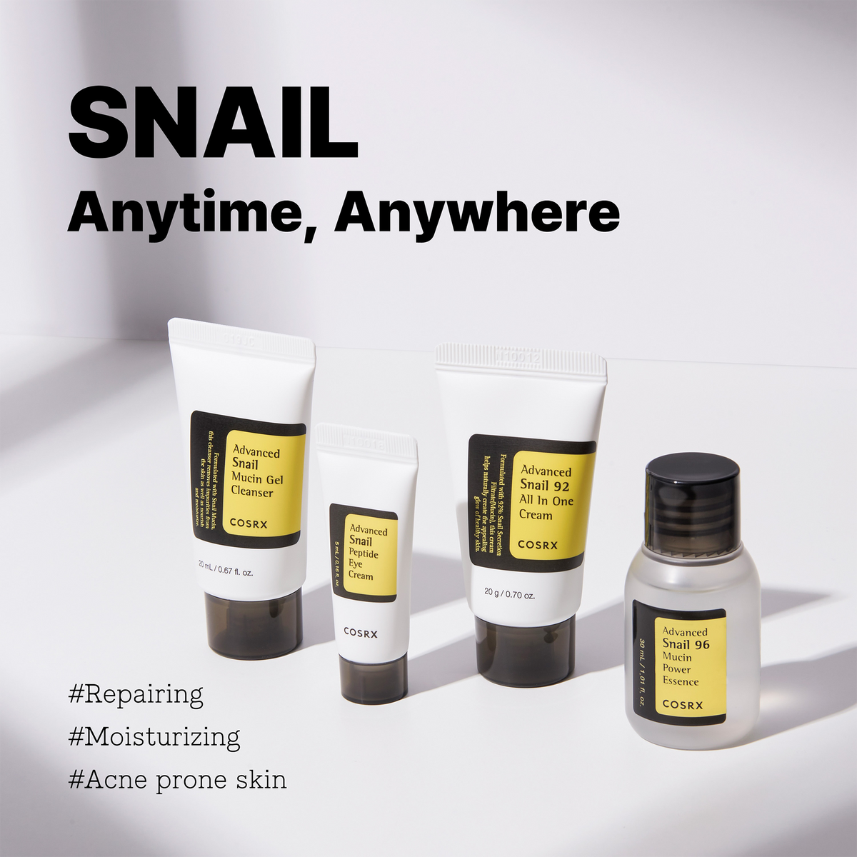 All About Snail Kit for Dry Skin & Dark Spots