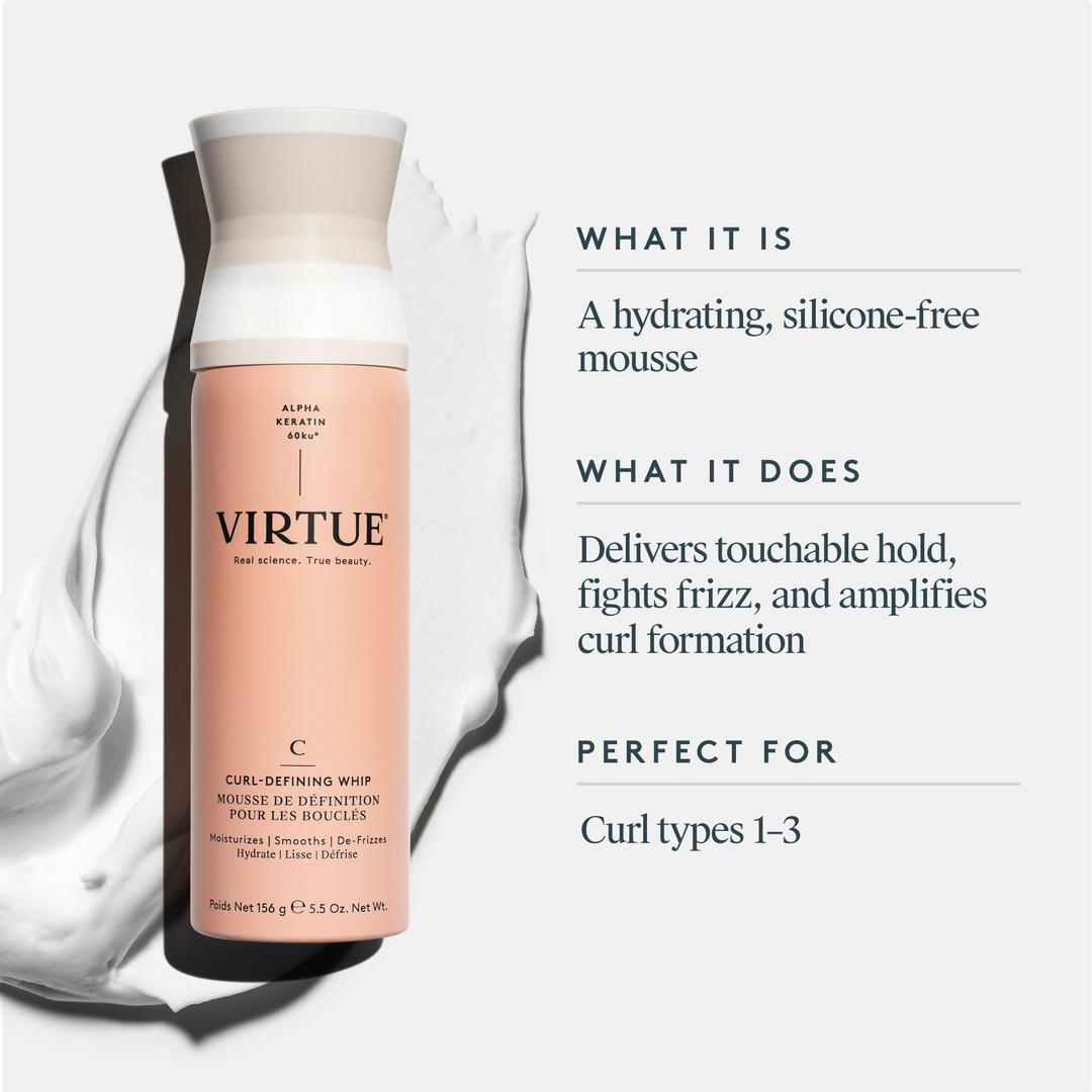 Virtue Curl-Defining Whip, 5.5 oz