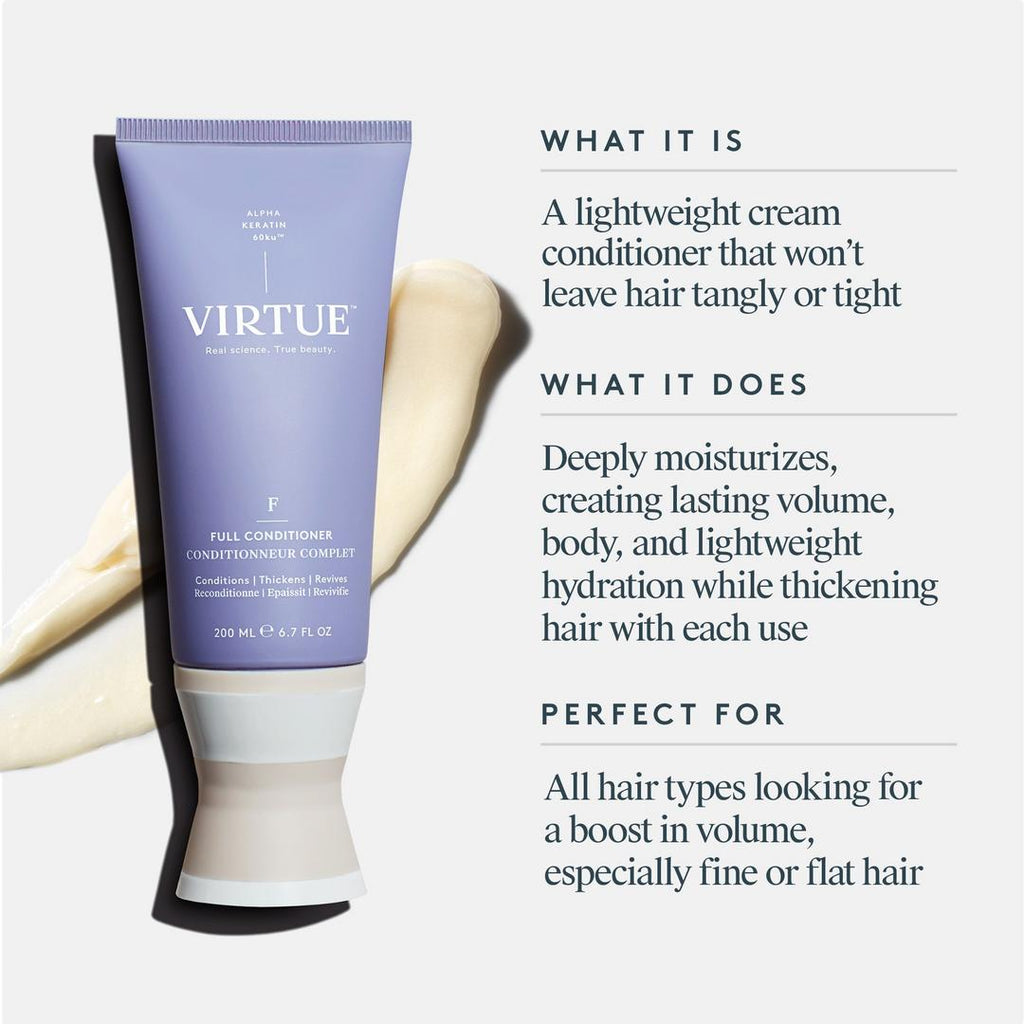 Virtue Full Conditioner, 6.7 oz