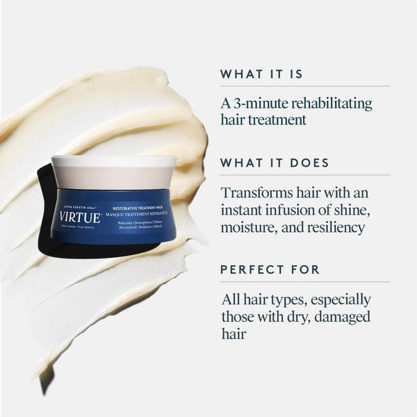 Virtue Restorative Treatment Mask, 1.7 oz