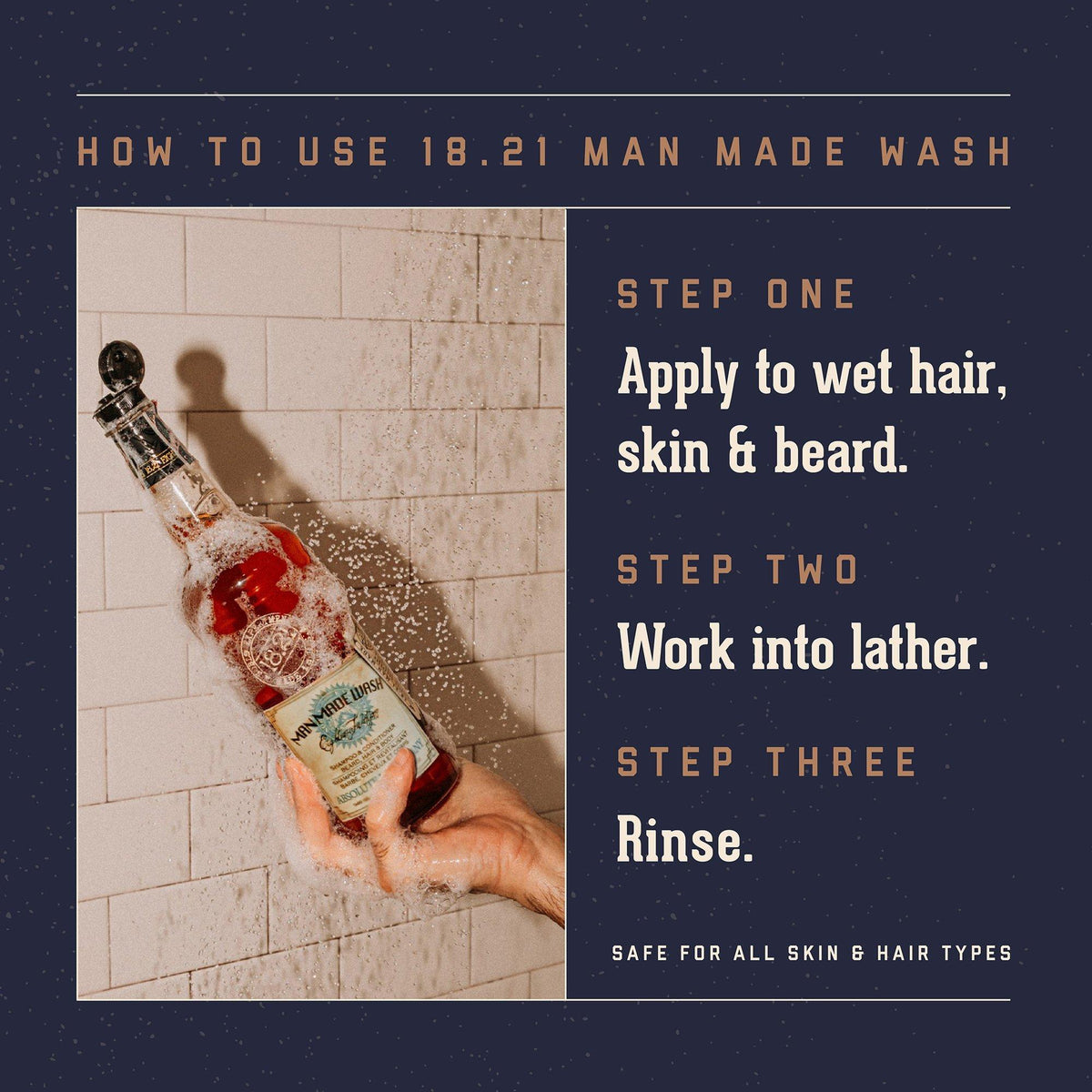 Absolute Mahogany Shampoo, Conditioner and Body Wash