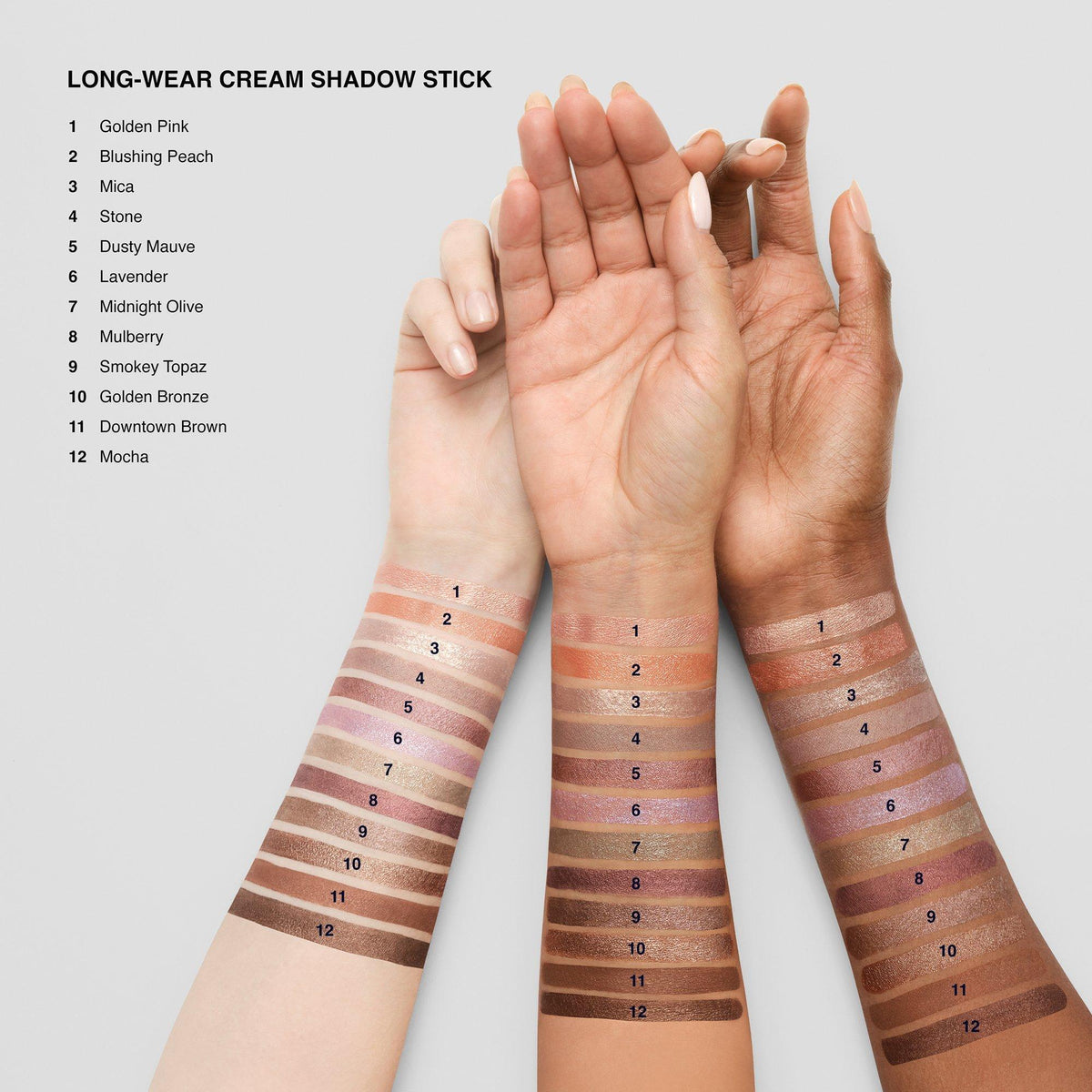 Long-Wear Waterproof Cream Eyeshadow Stick