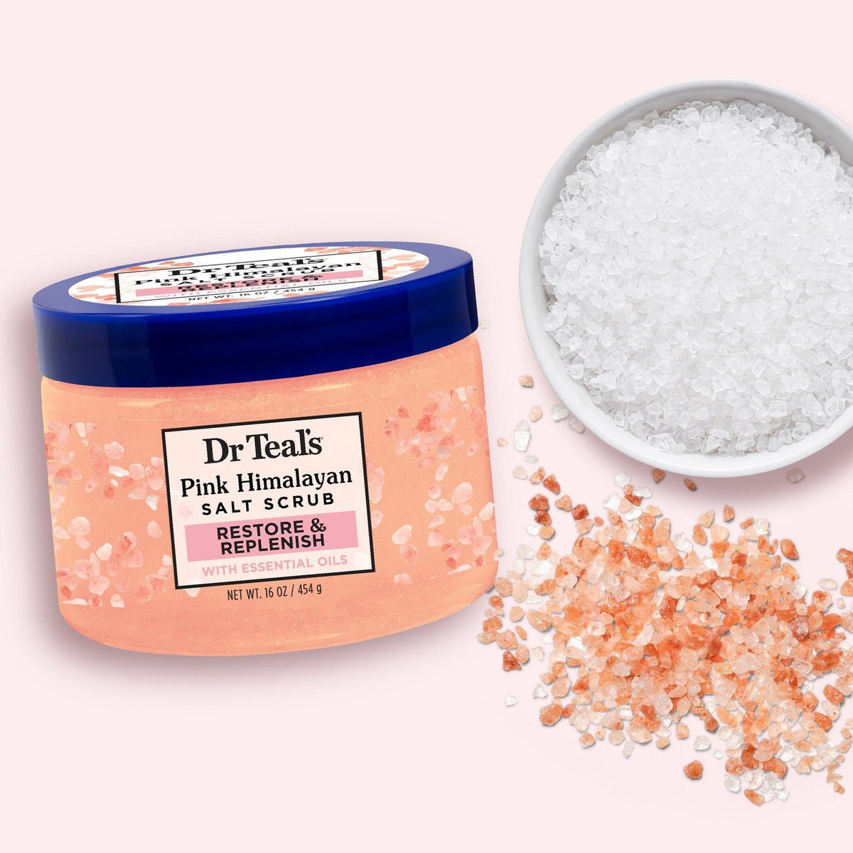 Restore & Replenish Pink Himalayan Sea Salt Scrub