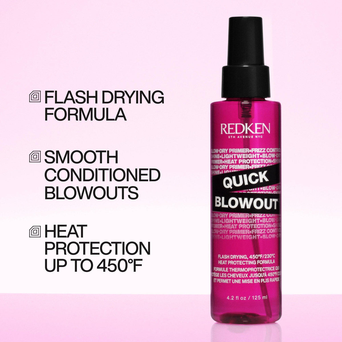 Quick Blowout Heat Protectant Spray