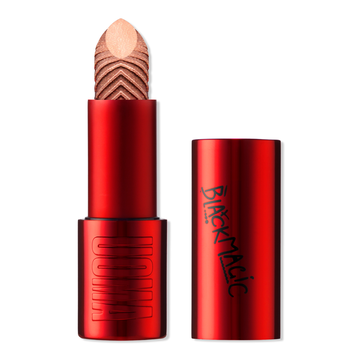 UOMA Beauty Black Magic High-Shine Lipstick, Regal