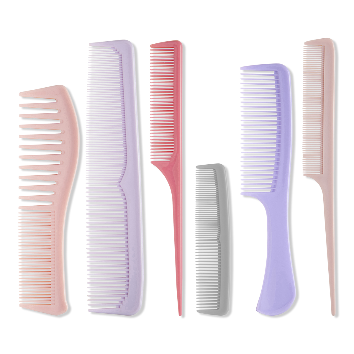 6 Piece Assorted Style Comb Set