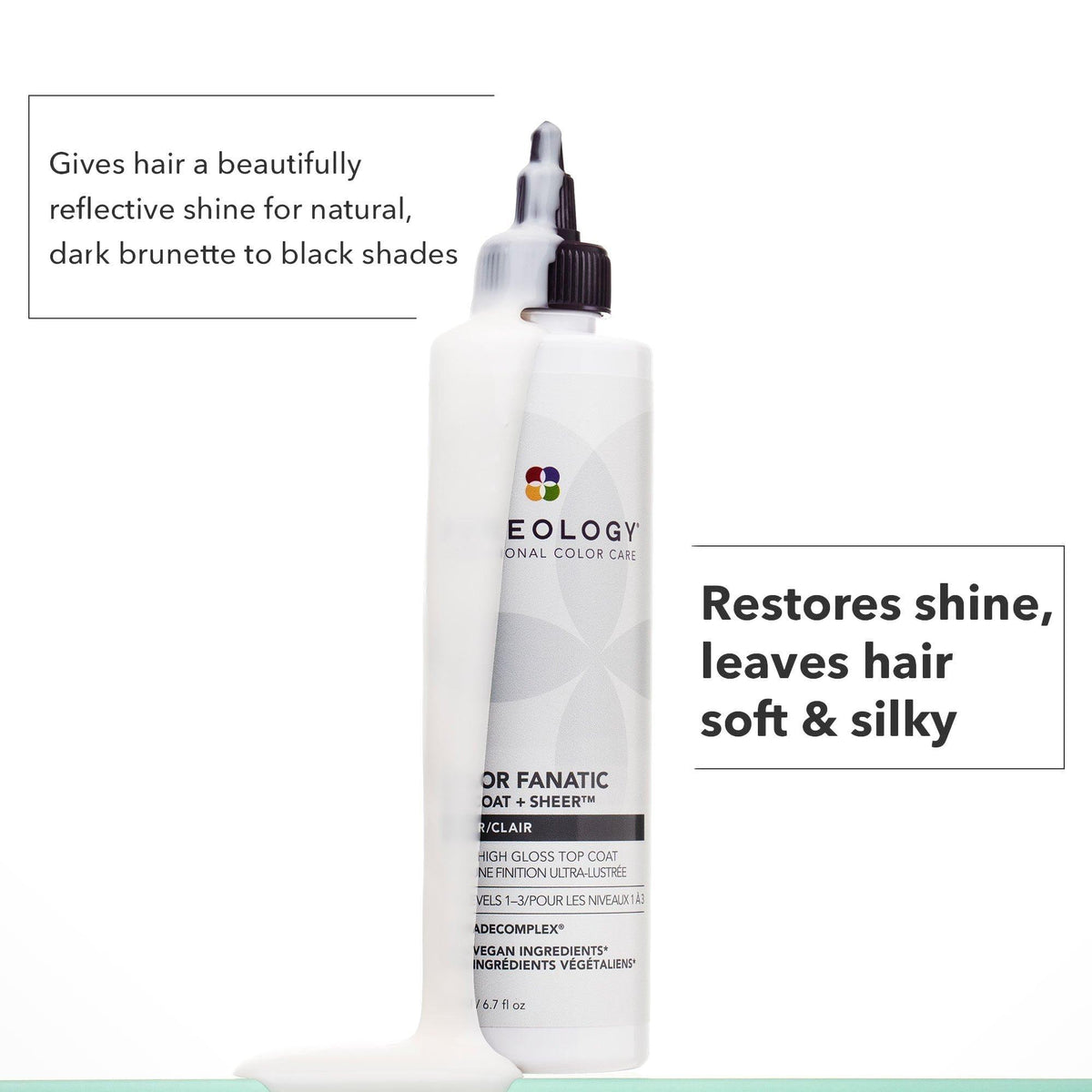 Color Fanatic Top Coat Clear Hair Gloss