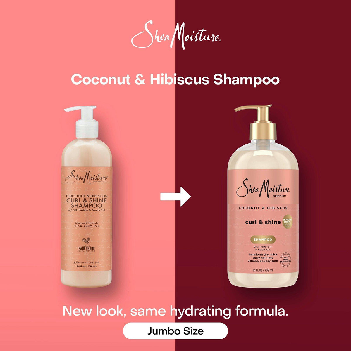 Coconut & Hibiscus Curl & Shine Shampoo