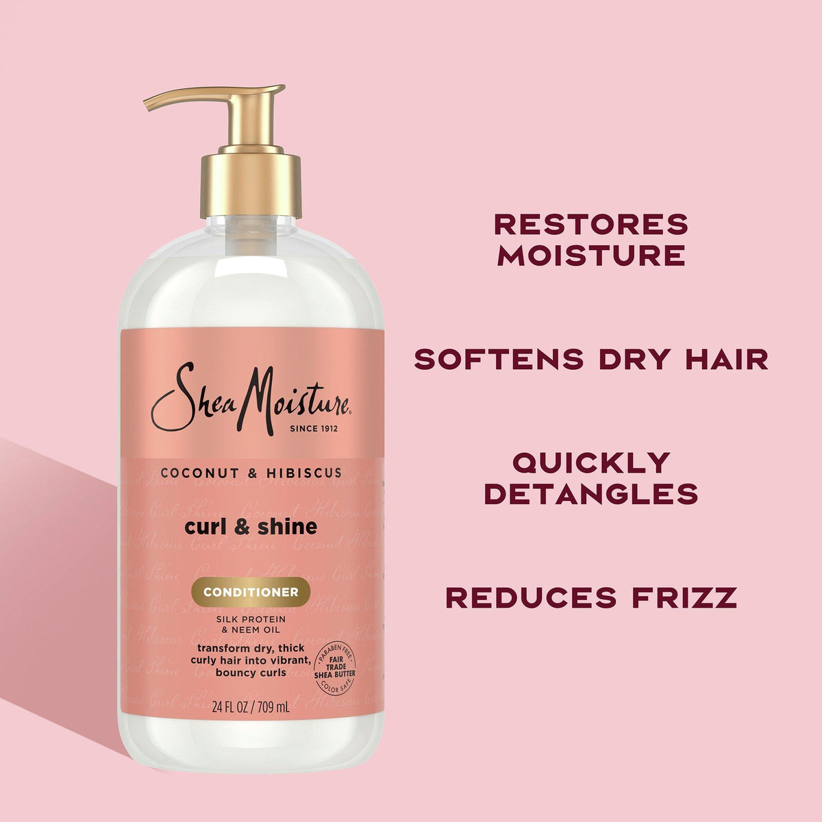 Curl & Shine Coconut & Hibiscus Conditioner