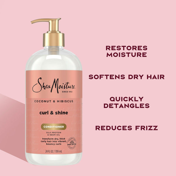 Curl & Shine Coconut & Hibiscus Conditioner